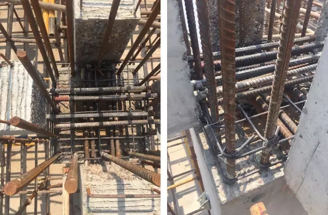 底筋避讓和箍筋安放