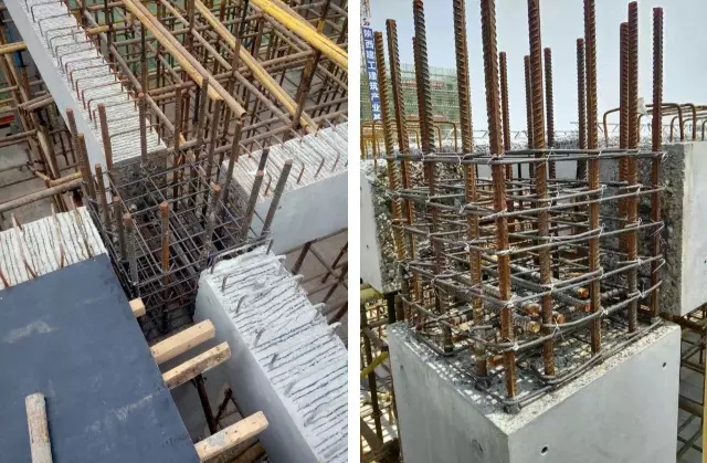 中柱、邊柱梁柱節(jié)點(diǎn)核心區(qū)箍筋