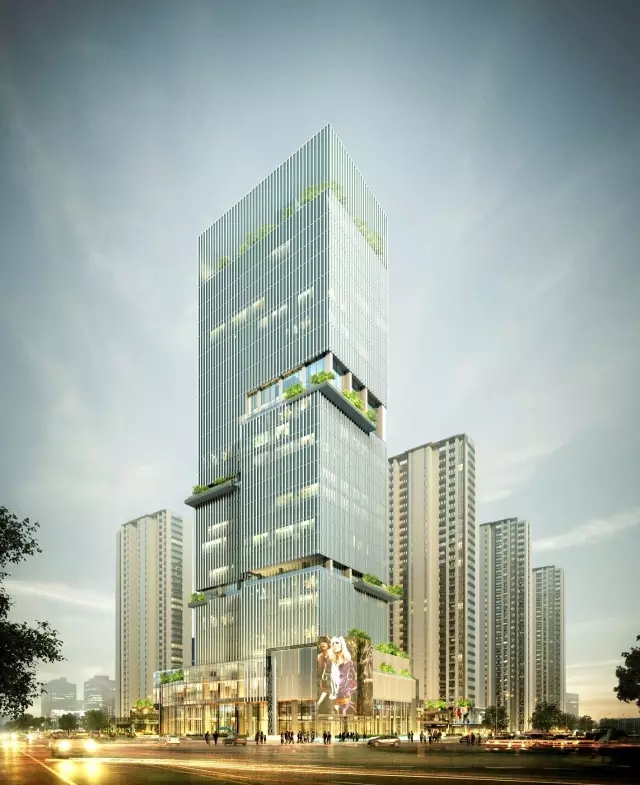 合肥萬科金域華府項(xiàng)目五期商業(yè)寫字樓 提名獎-公共建筑類 