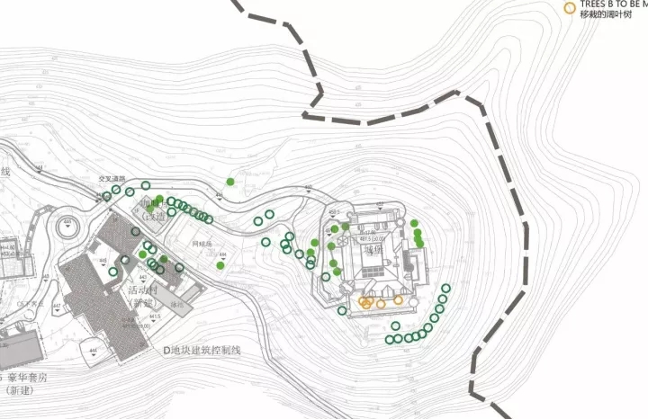 裸心堡采用了輕質(zhì)結(jié)構(gòu)、符合山地的吊腳樓結(jié)構(gòu)