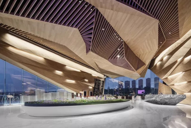 主展廳室內(nèi)空間，天華建筑設(shè)計(jì)