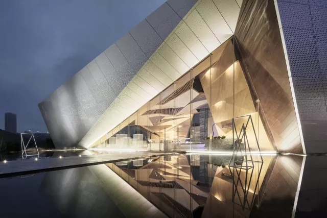 主展廳透視 by劉國(guó)暢，天華建設(shè)設(shè)計(jì)